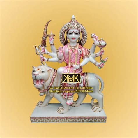 White Marble Durga Mata Statue Temple At Rs In Jaipur Id