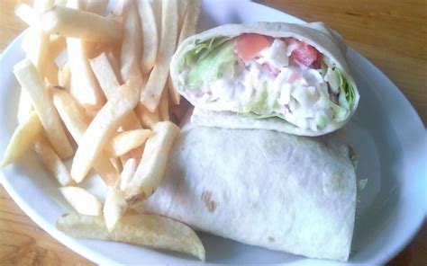 Crab Salad Wrap - The Village Family Restaurant