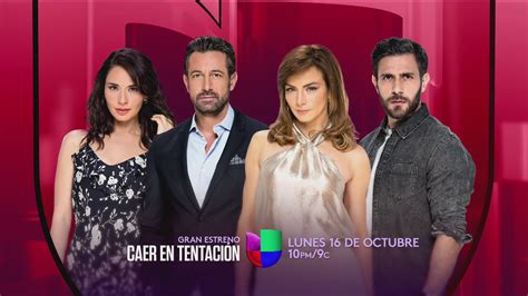 Caer en tentación llega a Univision para atraparte Shows Novelas