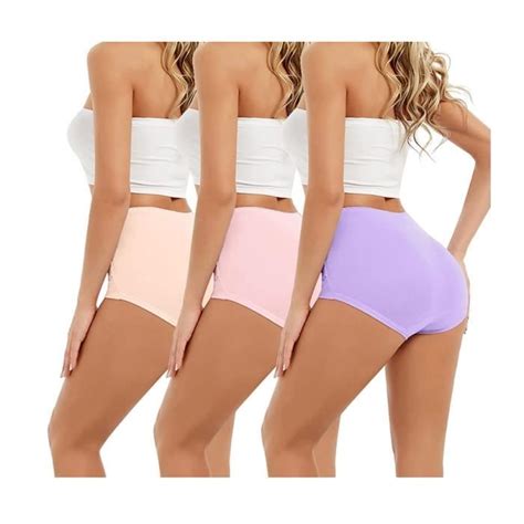 Lot De Culotte Taille Haute Gainant Ventre Plat Culotte Panty