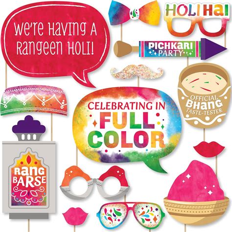 Buy Big Dot Of Happiness Holi Hai Festival Of Colors Party Photo