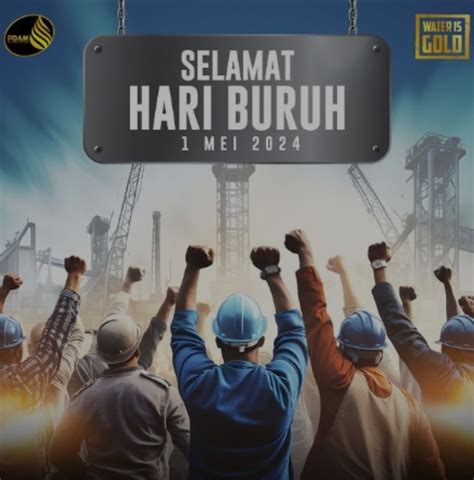 Perumda Air Minum Kota Makassar Ucapkan Selamat Hari Buruh Tahun