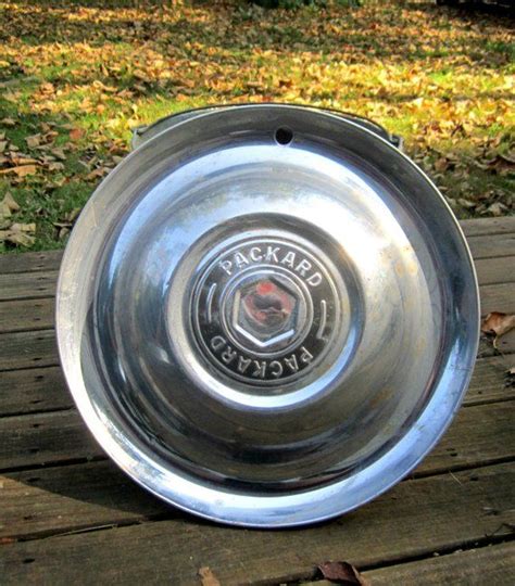 Classic Car Packard Hubcap 1953 Decor Man Cave Garage Wall Art Etsy