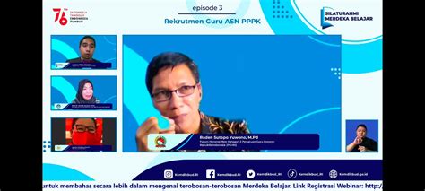 Silaturahmi Merdeka Belajar Episode Rekrutmen Guru Asn Pppk Bpmp Riau