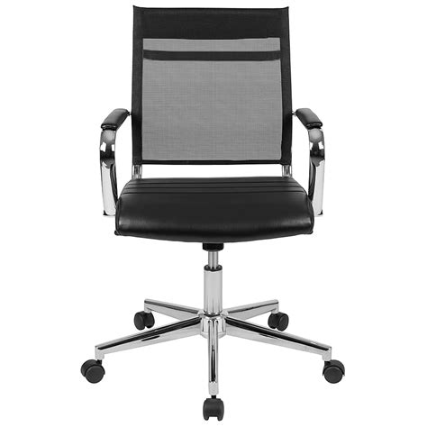 Best Buy Flash Furniture Hansel Contemporary Mesh Executive Swivel Mid