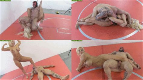 Primal S GIRLS GRAPPLING Nude Domination Match Raven Hart V Rion King WMV Smaller File