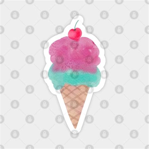 Ice Cream Cone Ice Cream Cone Magnet Teepublic