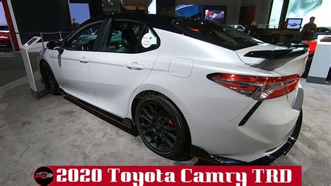 2020 Toyota Camry Trd Exterior Interior 2019 La Auto Show Youtube