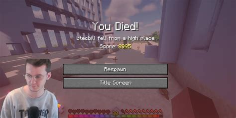 Minecraft Player Loses 4,317 Day Hardcore World Live on Stream