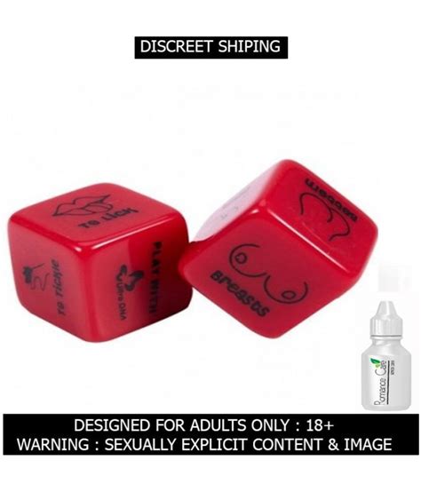 Sex Dice Adult Game For Forplay Better Fun Free Lubricant Buy Sex