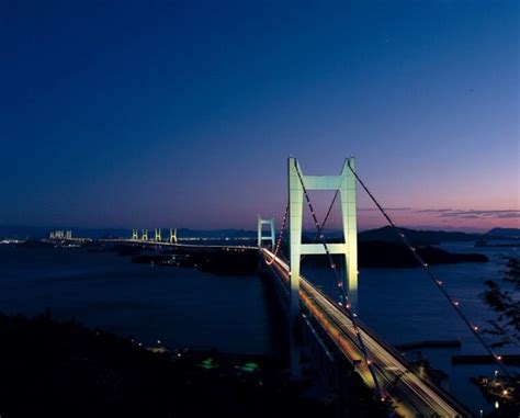 Picturesque Japan The Great Seto Bridge