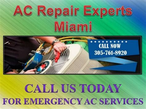 24/7 Emergency AC Services Miami | Call: 305-761-8920