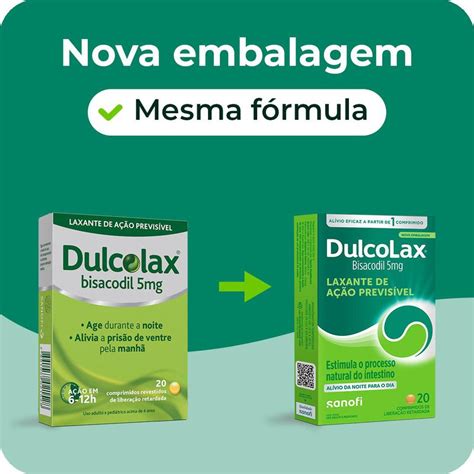 Tomei 2 Dulcolax E Não Fez Efeito - Dulcolax 5mg 20 Comprimidos, Para que serve, Bula - Drogal
