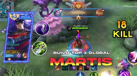 BUILD TOP GLOBAL MARTIS GAMEPLAY MARTIS ITEM TERSAKIT MARTIS