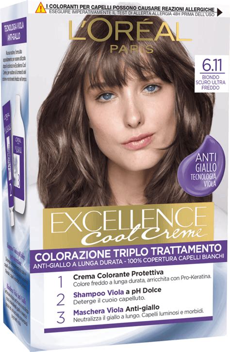 L ORÉAL PARIS EXCELLENCE Cool Creme Biondo Scuro 6 11 1 pz dm Italia