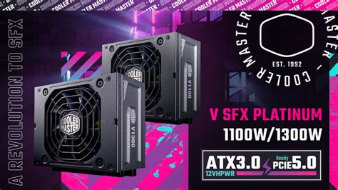 CoolerMaster Release New V SFX Platinum Power Supplies ETeknix