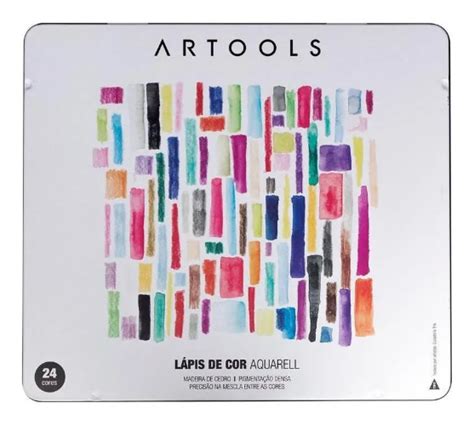 Lapis De Cor Artools Aquarell Cores Pincel Livraria Concorde