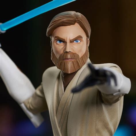 Star Wars The Clone Wars General Kenobi PVC Statue Toys And