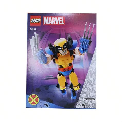 Lego Figurine De Super H Ros Marvel Wolverine Blocs De Construction