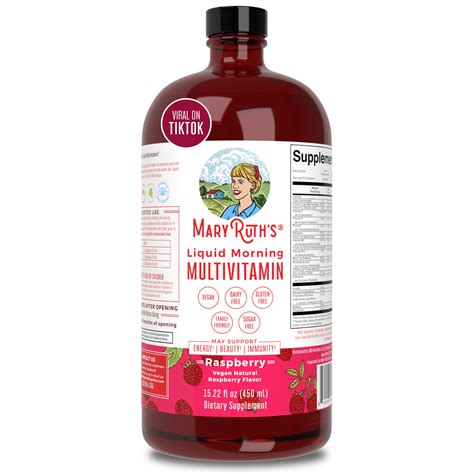 Liquid Vitamins for Kids and Adults | Liquid Morning Multivitamin – MaryRuth Organics