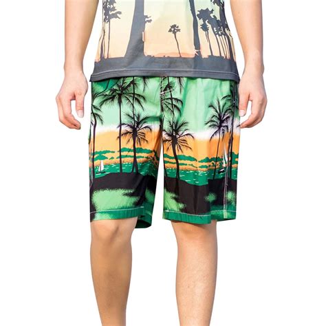 Hwmodou Men Pants Workout Men S Summer Fashion Leisure Lace Up Pocket Hot Spring Holiday Beach