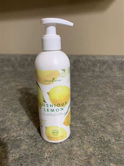 Young Living Essential Oils Lushious Lemon Hand Lotion 8oz Brand New Ebay