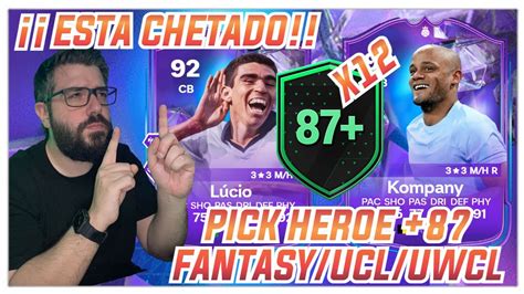 ABRO 12 PLAYER PICK HEROE 87 FANTASY UCL UWCL VALE LA PENA EL