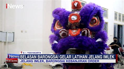 Jelang Imlek Barongsai Kebanjiran Order Di Beberpa Pertunjukan