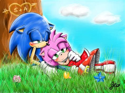 On Deviantart Sonic And Amy