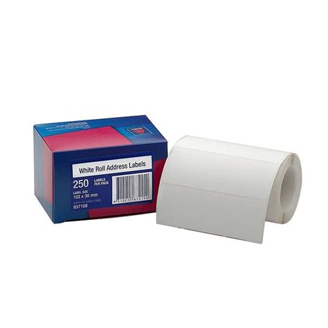 Avery Label Dispenser DMR102 36RA Address 102x36mm 250 Pack Avery