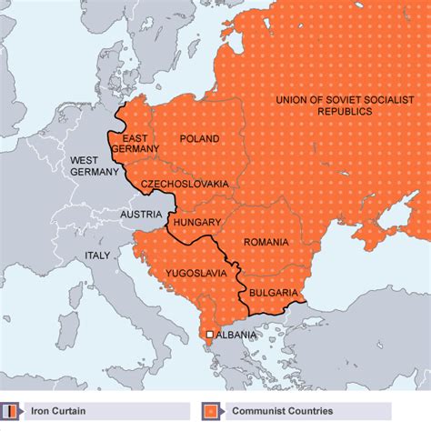 The Iron Curtain Map – Two Birds Home