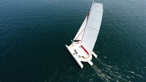 Free photos of sailing charter yacht Neel 45 trimaran