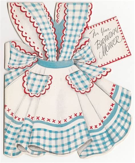 An Old Fashioned Blue And White Dress With Red Trimmings On The Bottom