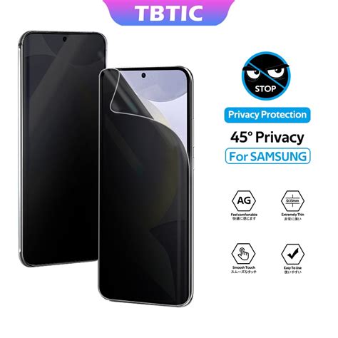 Tbtic Privacy Screen Protector For Samsung Galaxy S S Plus S S