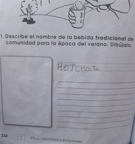 Ayuda Que Tengo Que Hacer Aqu Describe El Nombre De La Bebida