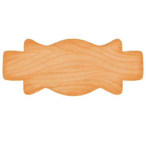 Free tablero de madera de acuarela decorativa forma libre número 1