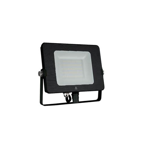 Faretto LED Nero 20W SMD 1600Lm Bianco Neutro 4000K 230V Esterno