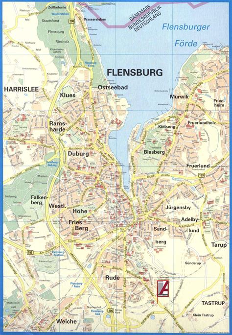 Flensburg Map - Flensburg Germany • mappery