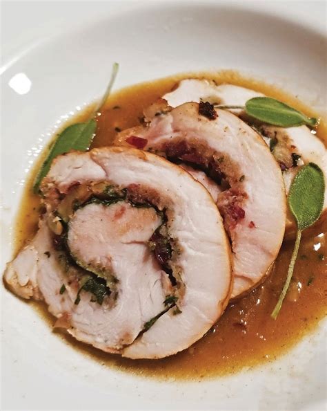 Cranberry And Walnut Stuffed Turkey Roulades From Champions Of Sous