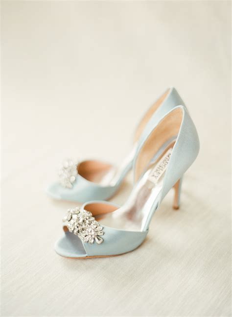 Badgley Mischka Tiffany Blue Wedding Shoes Elizabeth Anne Designs