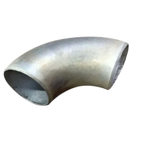 Grey 16 Inches 52 Hrc Galvanized Iron Round Head 45 Degree Elbow Pipe