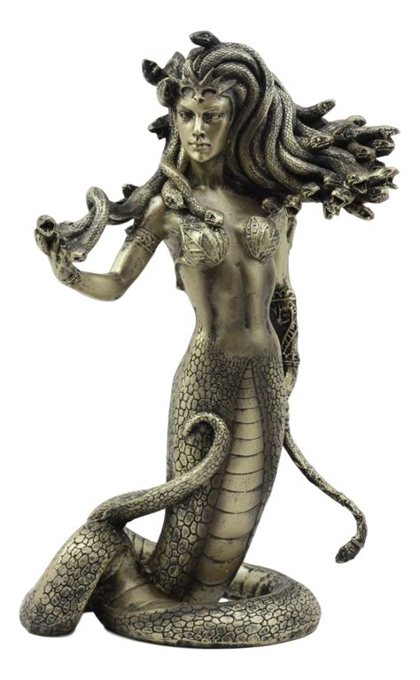 Ebros Greek Mythology The Seductive Spell Of Medusa Statue 20cm Tall Temptation Of The Demonic