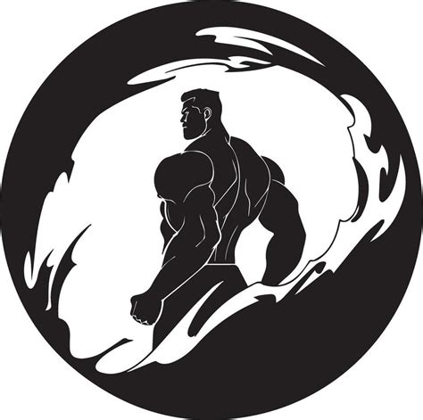 Hulk man vector silhouette illustration 2 34946620 Vector Art at Vecteezy