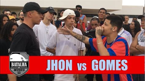 Jhon X Gomes Batalha Do Museu 430 SEMIFINAL YouTube