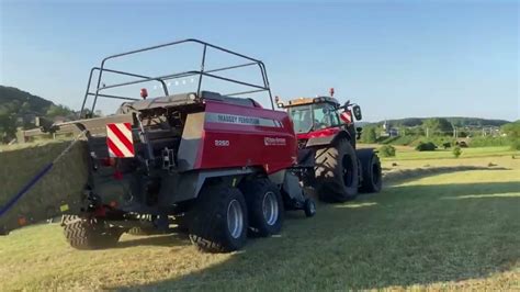 Massey Ferguson Im Doppelpack Mf S Mit Mf Ballenpresse Im