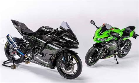 Ngerii Ini Dia Wujud Sangar Kawasaki Ninja Zx R Versi Balap