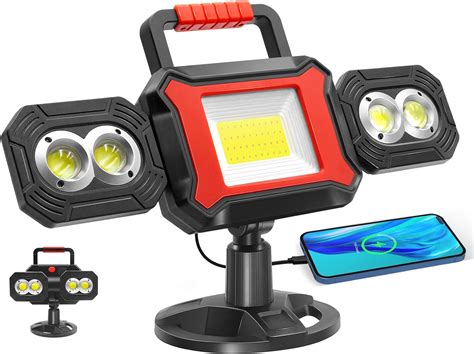 SYLSTAR Rechargeable Work Light 25W 2700LM COB LED Magnetic Work Light