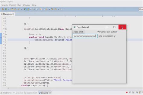 JavaFX Tutorials GUI Entwicklung