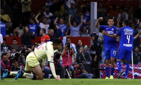 Cruz Azul Vs Am Rica Mayores Goleadas De La M Quina En Cl Sico Joven