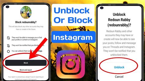 Instagram How To Unblock Or Block Someone Youtube